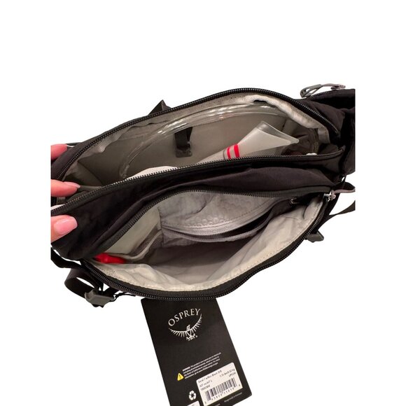 Osprey Seral 7 Black NWT 427 cu Lumbar With Hydration Backpack NWT - Picture 11 of 11